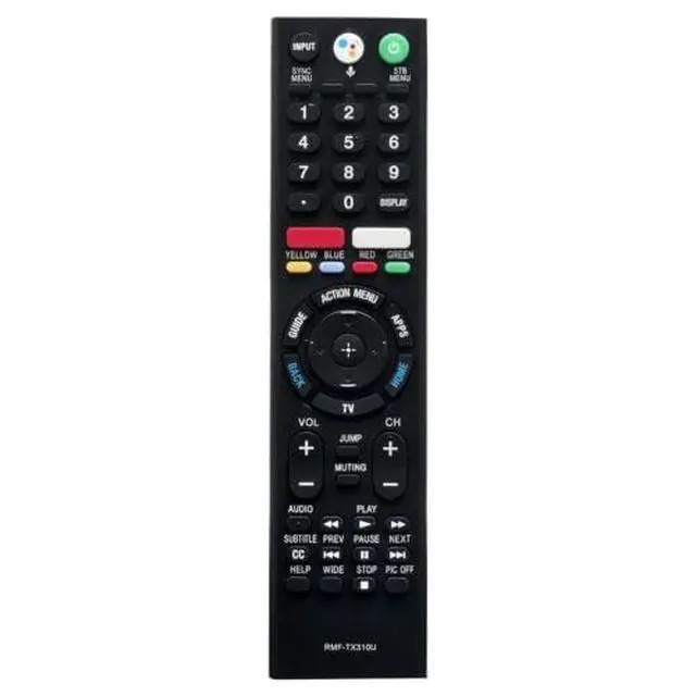 Alt view image 5 of 5 - RMF-TX310U TV Bluetooth Voice Remote Control for Sony TV | Replacement Remote Compatible Models XBR-43X800G XBR-75X800G XBR-65X800G XBR-49X800G XBR-55X800G