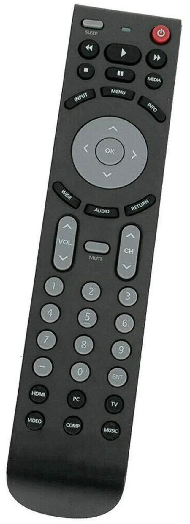 Main image of RMT-JR01 Replace Remote for JVC JLE37BC3001 JLE42BC3001 JLE47BC3001 BC50R EM37T