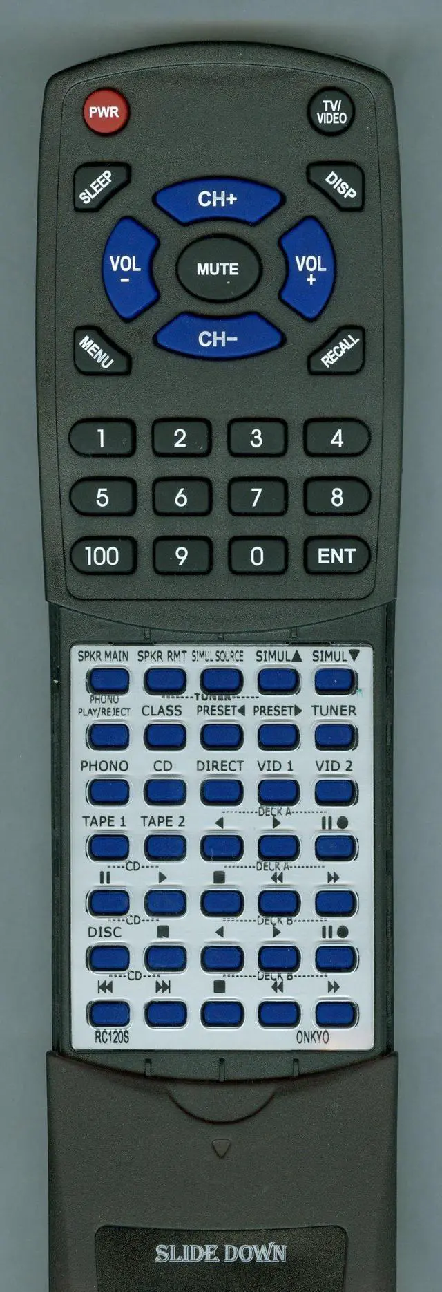 Main image of Replacement Remote for Onkyo RC-210S, 24140210
