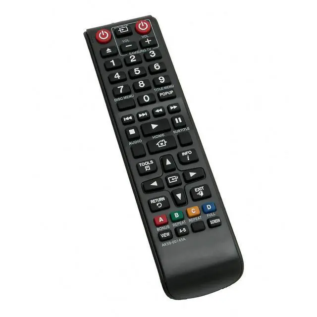 Alt view image 2 of 3 - Replacement TV Remote Control Controller for Samsung BD-J5100 BD-J5700 BD-J5900 Blu-Ray Disc Player