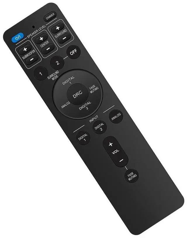 Alt view image 2 of 4 - RM-STHBA1A Replaced Remote Control Compatible with JVC Sound Bar Home Theater System TH-BA1