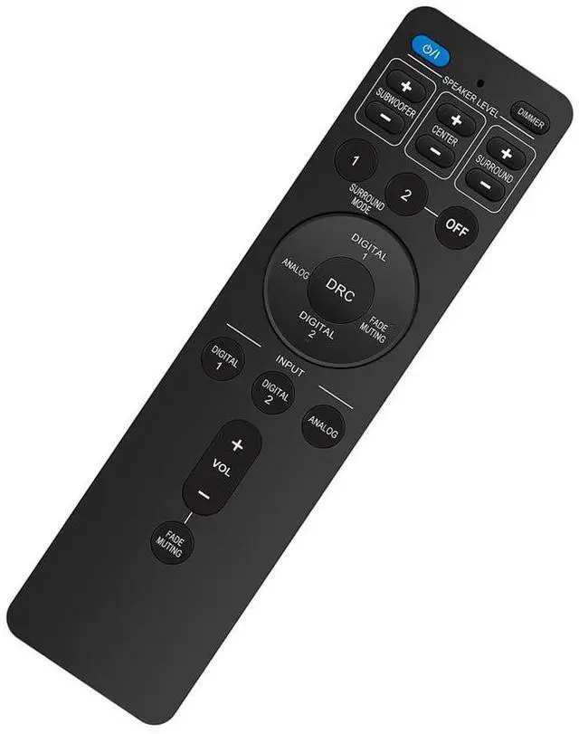 Alt view image 3 of 4 - RM-STHBA1A Replaced Remote Control Compatible with JVC Sound Bar Home Theater System TH-BA1