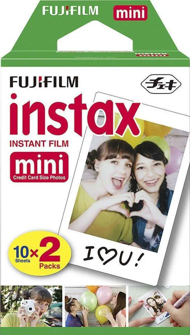 Alt view image 2 of 3 - Instax Mini Instant Film, 3 Twin Packs (60 Sheets)+ Frames & Stickers