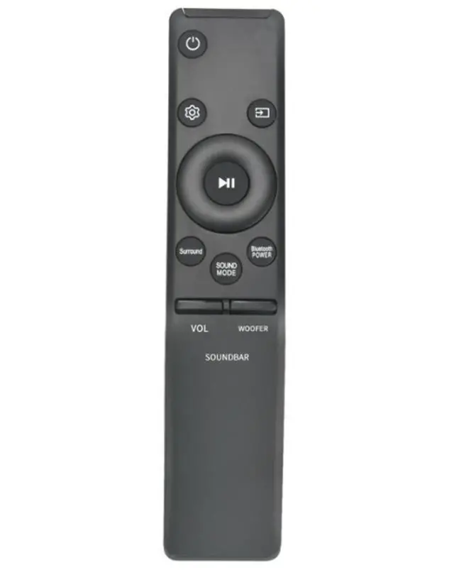 Alt view image 2 of 4 - AH59-02758A Replaced Remote Control Compatible with Samsung Home Theater System Soundbar HW-M360 HW-M370 HW-MM55 HW-M360/ZA HW-MM55/ZA HW-M370/ZA