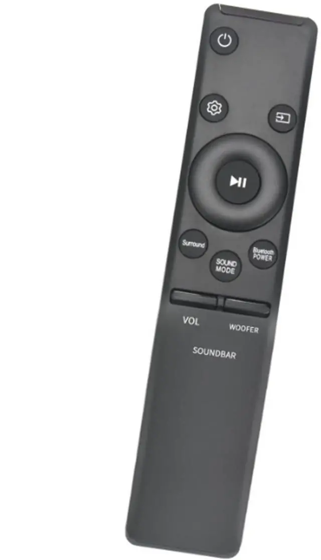 Main image of AH59-02758A Replaced Remote Control Compatible with Samsung Home Theater System Soundbar HW-M360 HW-M370 HW-MM55 HW-M360/ZA HW-MM55/ZA HW-M370/ZA