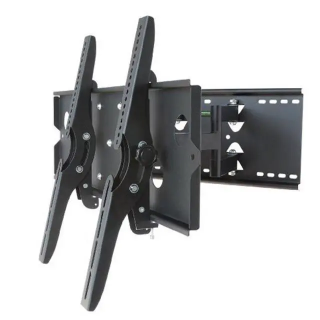 Alt view image 2 of 2 - Articulating Full Motion Swivel Tv Mount Dual Arm 37 42 45 50 55 60 65 70 80