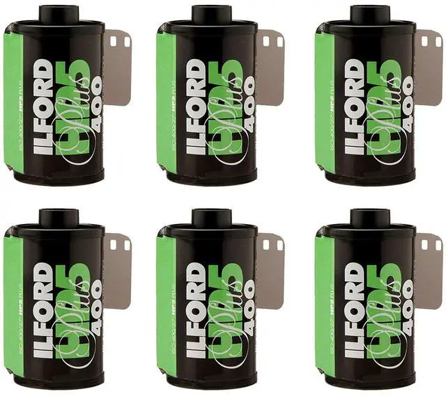 Main image of 6 X HP5 Plus, Black and White Print Film, 135 (35 mm), ISO 400, 24 Exposures (1700646)