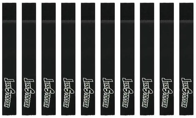 Main image of JerkStopper ProTab Small Cable Ties for A/C, USB, HDMI and Music Cables Up to 15' Length, Set of 10