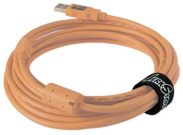 Alt view image 3 of 5 - JerkStopper ProTab Small Cable Ties for A/C, USB, HDMI and Music Cables Up to 15' Length, Set of 10