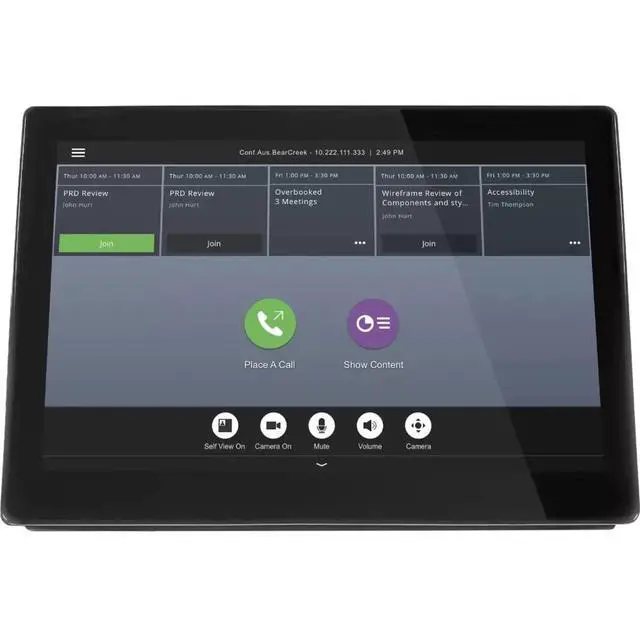 Alt view image 4 of 4 - Poly RealPresence Touch 10.1" LCD Touchscreen Monitor - 16:10