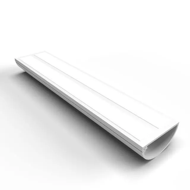 Alt view image 5 of 7 - Latching Cable Shield PVC Floor Cord Cover and Wall Cable Raceway Adhesive Tape Wire Protector - Large - 45 Inch - White (Pack of 3)