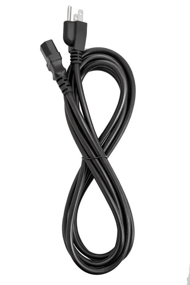 Alt view image 2 of 6 - Universal 18AWG Power Cord (UL Approved), 10-Feet
