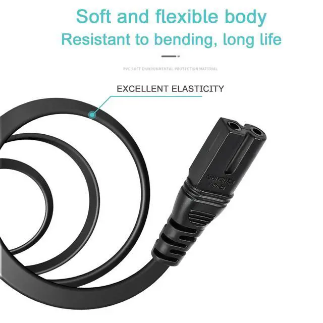 Alt view image 3 of 4 - 6ft Power Cable for Sony Portable Boombox AM/FM Radio CD Player CFD-6 CFD-8 CFD-9 CFD-10 CFD-12 CFD-17 CFD19 CFD20 CFD-21 CFD-30 CFD31 CFD44 CFD-59 CFD-100 CFD-101CFD-110 CFD-131 CFD-151