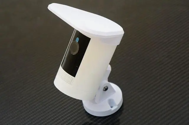 Alt view image 2 of 7 - Sun Shade Hood Canopy Cover Upgrade for Ring Stick Up Cam Outdoor Camera (Rain and Elements Protector)