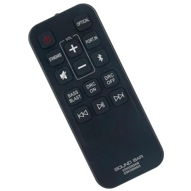 Alt view image 3 of 4 - COV33552438 COV33552433 Remote Control Compatible for LG Sound Bar | Replace Remote Control No programming or paring needed, Compatible models SK1
