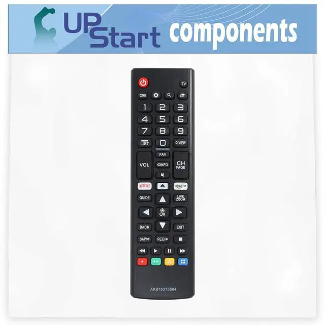 Alt view image 2 of 4 - 2-Pack AKB75375604 Remote Control Replacement | Compatible with LG 75UJ6470 TV