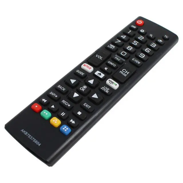 Alt view image 4 of 4 - 2-Pack AKB75375604 Remote Control Replacement | Compatible with LG 75UJ6470 TV