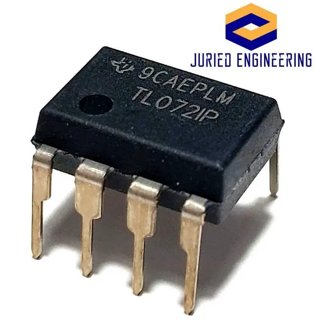 Alt view image 3 of 6 - TL072IP TL072 Dual Low-Noise JFET-Input Operational Amplifier Op Amp Breadboard-Friendly IC DIP-8 (Pack of 10)