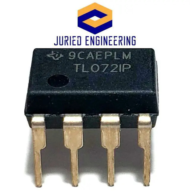 Alt view image 4 of 6 - TL072IP TL072 Dual Low-Noise JFET-Input Operational Amplifier Op Amp Breadboard-Friendly IC DIP-8 (Pack of 10)