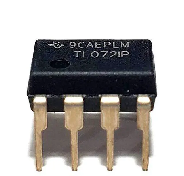Alt view image 6 of 6 - TL072IP TL072 Dual Low-Noise JFET-Input Operational Amplifier Op Amp Breadboard-Friendly IC DIP-8 (Pack of 10)