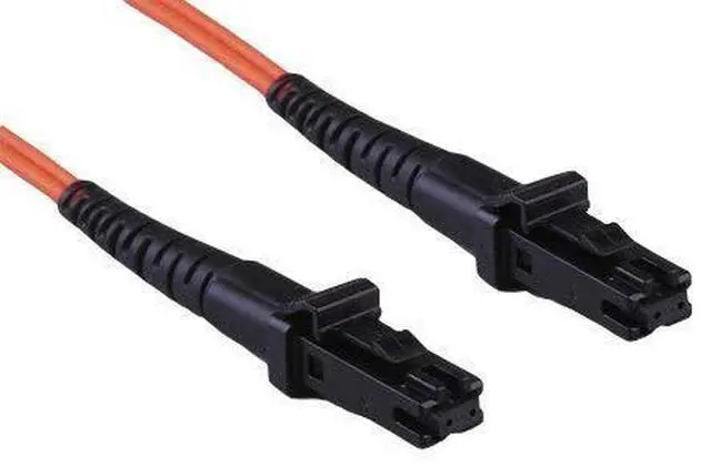 Main image of 1 Meter 1M Fiber Optic Cable MT-RJ to MTRJ MTRJ/MTRJ OM1 Multi-Mode Duplex 62.5/125 Mini Zipcore Patch Cord