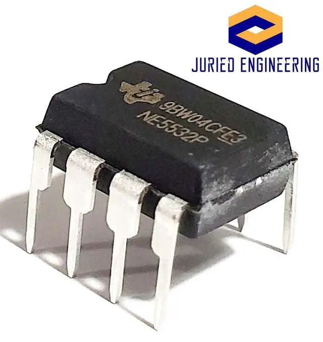 Alt view image 4 of 7 - NE5532P NE5532 Dual Low-Noise High-Speed Audio Operational Amplifier Op Amp Breadboard-Friendly IC DIP-8 (Pack of 10)