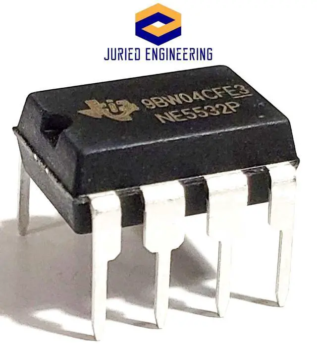Alt view image 3 of 7 - NE5532P NE5532 Dual Low-Noise High-Speed Audio Operational Amplifier Op Amp Breadboard-Friendly IC DIP-8 (Pack of 10)
