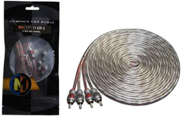 Main image of ETP-3 3-Foot 2 -Channel Audio Interconnect Cables