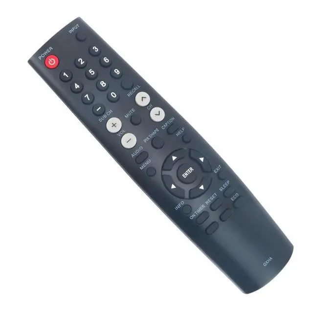 Alt view image 2 of 5 - GXHA TV Remote Control for Sanyo TV in Living Rooms or Rooms | No programming or pairing needed, Replacement Remote Compatible Models FVD5833 DP50843 DP55D33 DP58D33 DP-50843