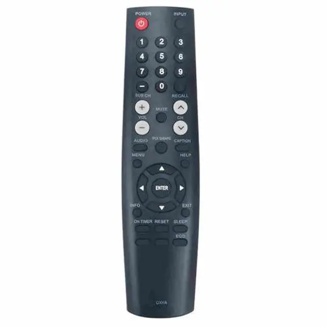Alt view image 5 of 5 - GXHA TV Remote Control for Sanyo TV in Living Rooms or Rooms | No programming or pairing needed, Replacement Remote Compatible Models FVD5833 DP50843 DP55D33 DP58D33 DP-50843