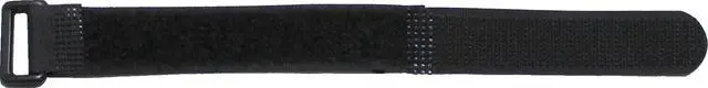 Alt view image 6 of 6 - Self Adhesive Hook and Loop Self-Gripping Cable Straps, 20in by 1in, Reusable Ties for Organizing Wires, Cords, Cables, Black, by (30-Pack)