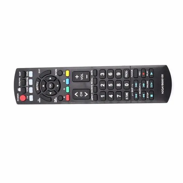 Alt view image 2 of 4 - N2QAYB000100 TV Remote Control for Panasonic TV in Living Rooms or Rooms | Replacement Remote Replace Models N2QAYB000102 N2QAYB000103 N2QAYB000221 N2QAYB000321 N2QAYB000323