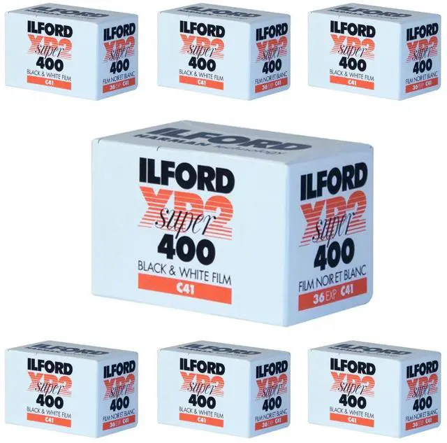 Main image of 5 X XP-2 Super 400 135-36 Black & White Film