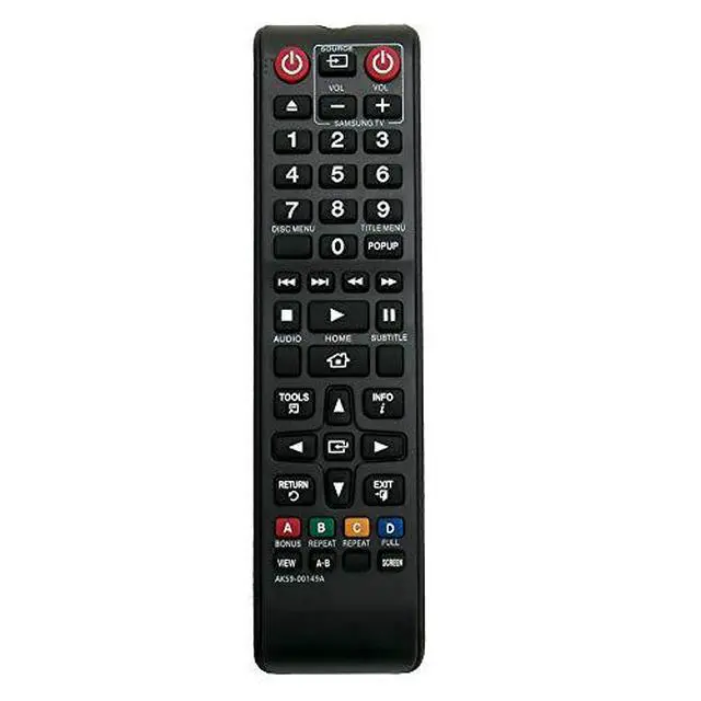 Alt view image 3 of 3 - New AK59-00149A Replace Remote Compatible with Samsung Blu-Ray Disc Player BD-F5100 BD-FM51