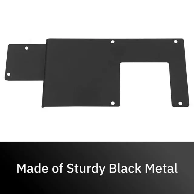 Alt view image 5 of 6 - Clover Flex PIN Pad VESA Lift Mounting Bracket for Wallaby Self-Service Stand, Screw-in Installation, Black
