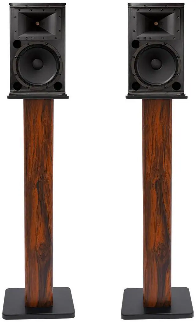 Main image of Speaker Stands, 34 Inch Speaker Stands Pair for Surround Sound, Heavy Duty Freestanding Bookshelf Speaker Stand for Living Room, Bedroom, Study