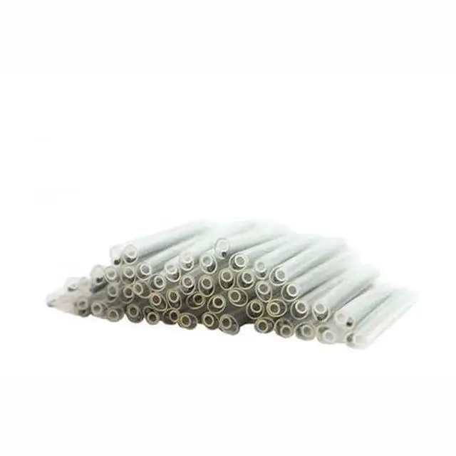Alt view image 2 of 2 - Mini 25mm Fusion Splice Protection Sleeves, Polyolefin Tube, Stainless Steel Rod, 50 Pack