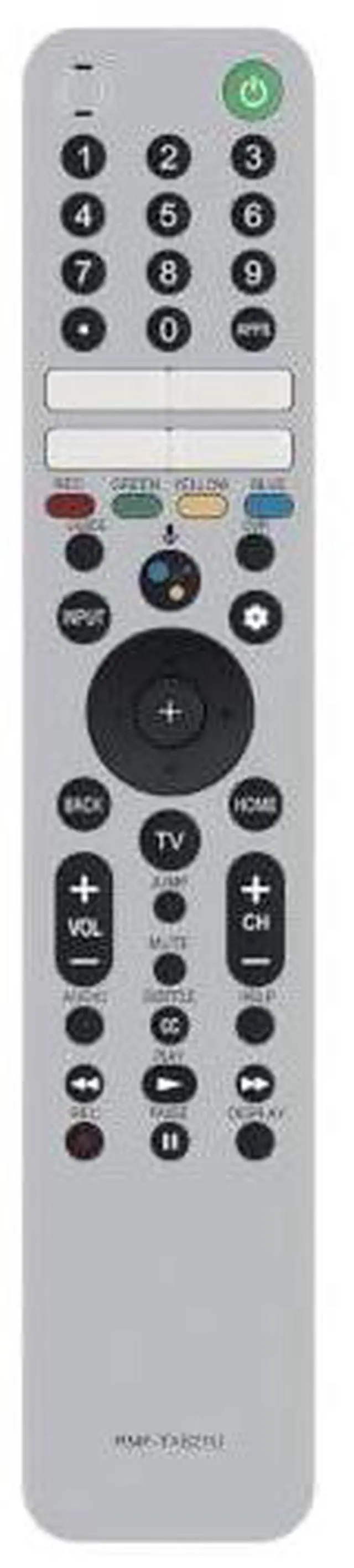 Alt view image 5 of 5 - RMF-TX621U TV Bluetooth Voice Remote Control for Sony TV | Use in Living Rooms or Rooms, No Programming or Pairing Needed, Replacement Remote Compatible Models XR-65A90J XR-75Z9J