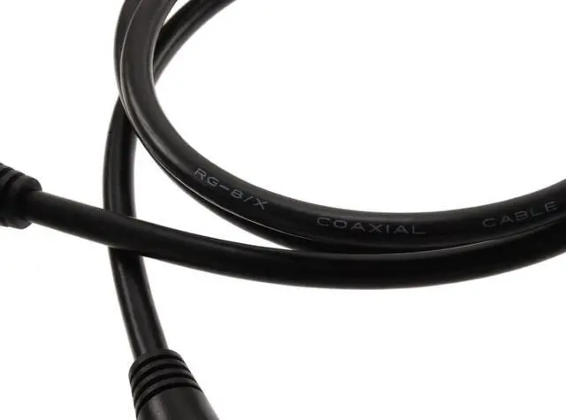 Alt view image 3 of 3 - CablesOnline, 4ft RG8X Coaxial UHF PL259 Male to UHF PL259 Male 50-Ohm Antenna Pure Copper Cable, R-U004C