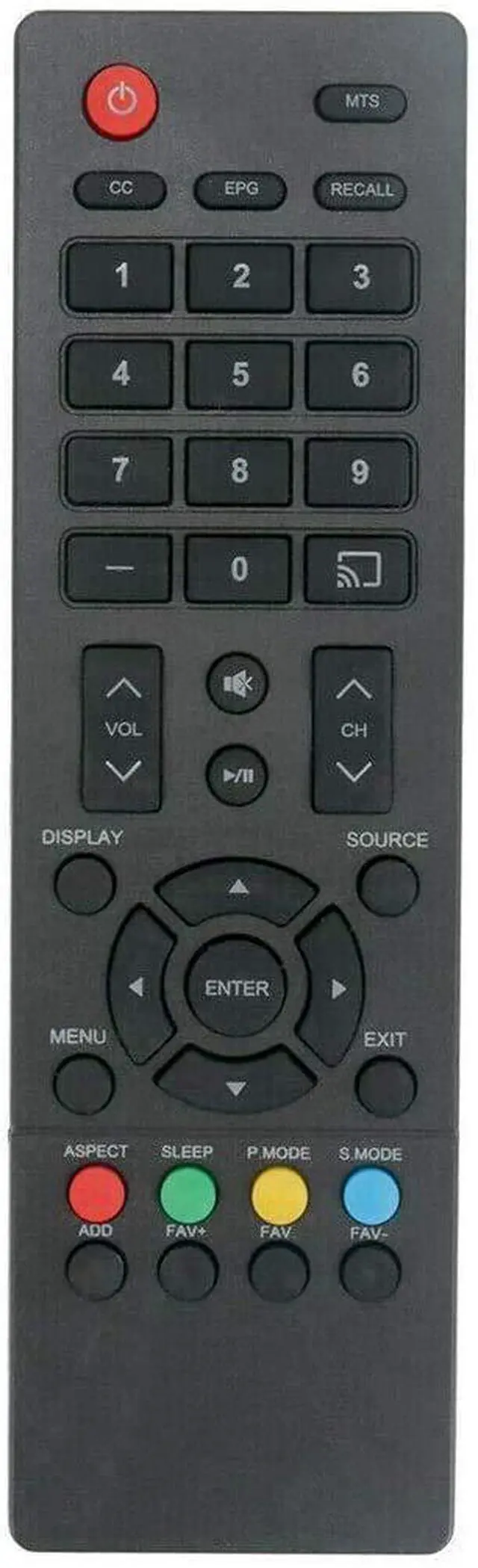 Main image of New Remote Control fit for Polaroid TV 49GSR4100KL