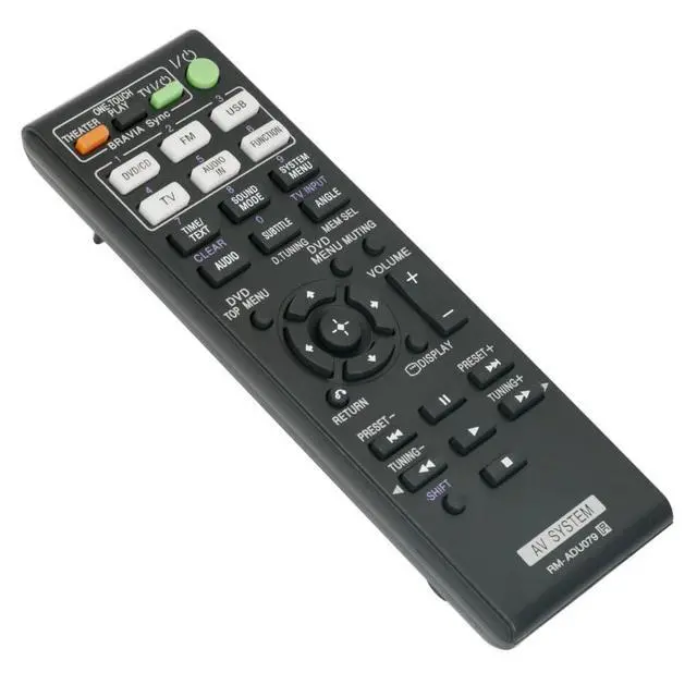 Alt view image 3 of 5 - RM-ADU079 Replacement Remote Control for Sony DVD in Living Rooms or Rooms, No Programming or Pairing Needed, Replace Remote Compatible Models DAV-DZ170 DAV-DZ171 DAV-DZ175 HBD-DZ170 DAV-DZ330