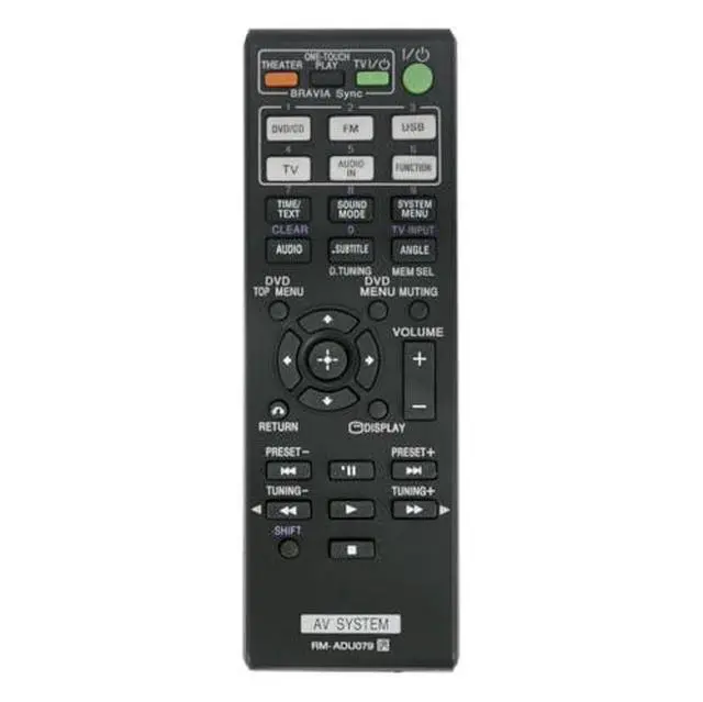 Alt view image 5 of 5 - RM-ADU079 Replacement Remote Control for Sony DVD in Living Rooms or Rooms, No Programming or Pairing Needed, Replace Remote Compatible Models DAV-DZ170 DAV-DZ171 DAV-DZ175 HBD-DZ170 DAV-DZ330