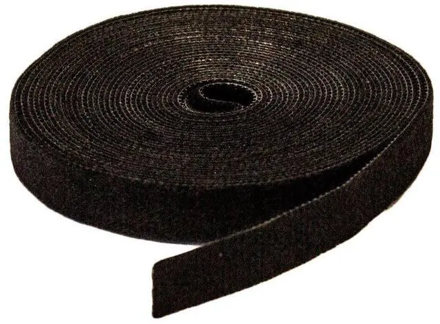 Main image of 1/2 Inch Roll Hook and Loop Reusable Cable Ties Wraps Straps - 5M 15ft 2-pack
