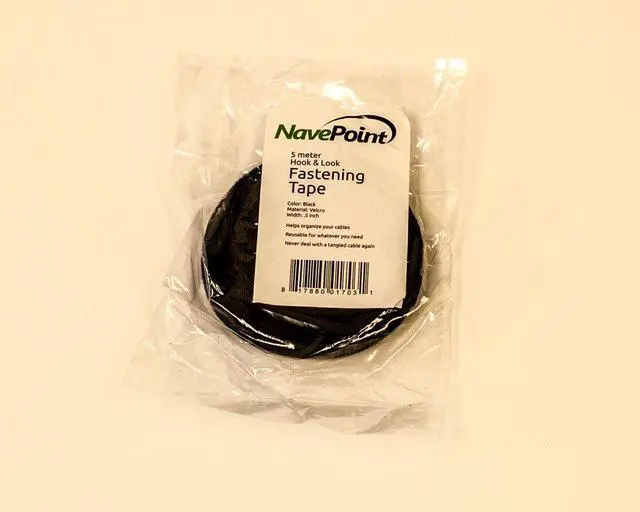 Alt view image 5 of 5 - 1/2 Inch Roll Hook and Loop Reusable Cable Ties Wraps Straps - 5M 15ft 2-pack