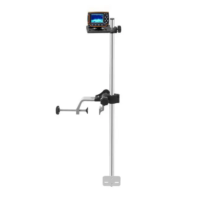 Alt view image 2 of 7 - Portable Fish Finder Bracket Transducer Bracket 360° Adjustable 31.5x5x2.6 Universal Portable Transducer Bracket