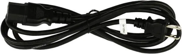Alt view image 2 of 2 - Factory Part - AC Power Cord - 5 ft Cable - Compatible with TCL Models: 75R617,75R617CA, 75S434, 85S435, 85R745 and 75S535