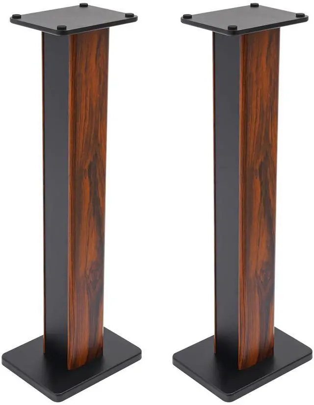 Main image of 34in Speaker Stands, 2Pcs Universal Freestanding Speaker Stands Surround Sound Home Theater Floor Speaker Stands Floor Speaker Holder Hold up to 66lbs
