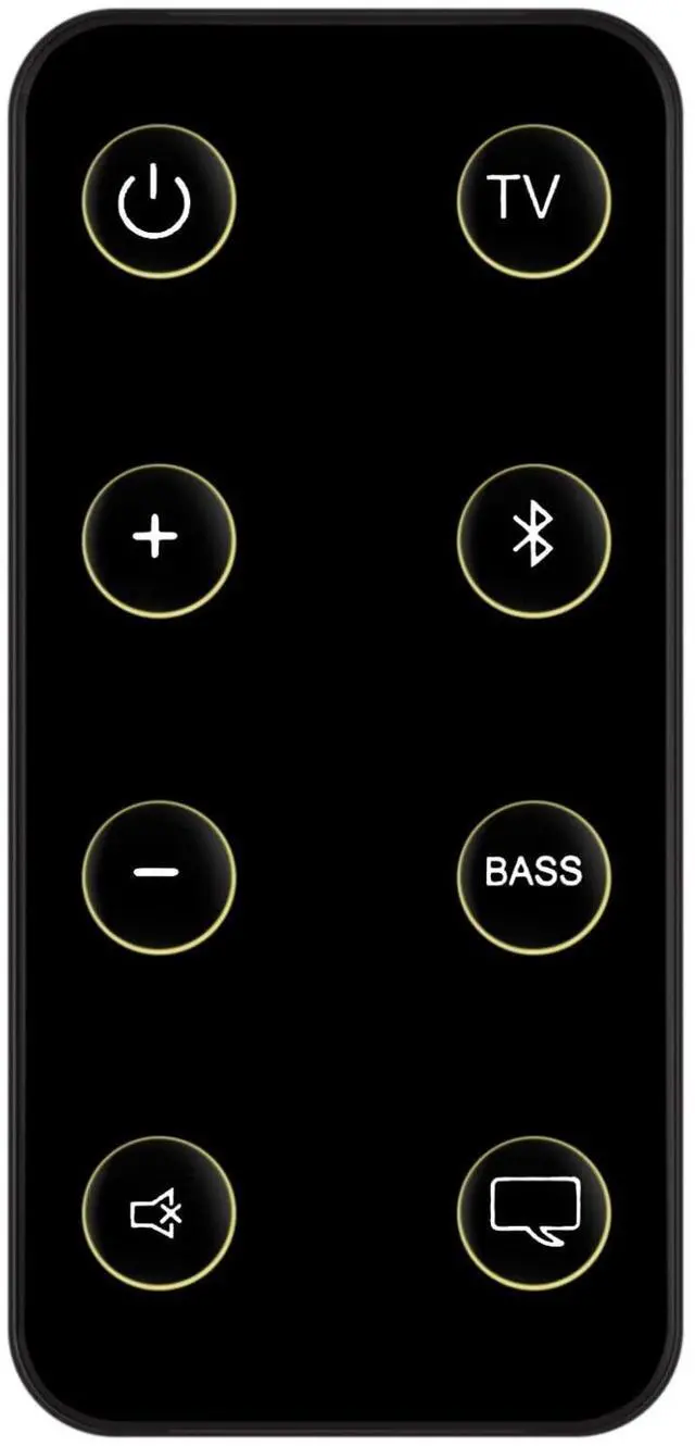 Main image of Replacement Remote Control Controller for Bose Smart Soundbar 600, 873973-1100