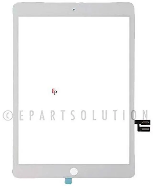 Main image of Touch Screen Digitizer Glass Lens Replacement for iPad 7 2019 7th 10.2" A2197 A2198 A2200 USA (White)
