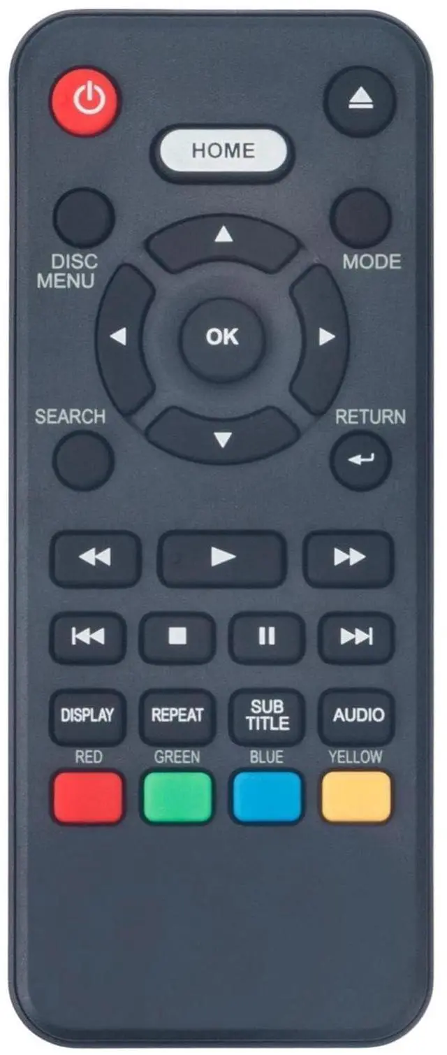 Main image of NC088UH NC088 Replacement Remote Control for Sanyo Blu-ray Disc DVD Player | Replacement Models NC088 NC092 NC097, Replace Remote Compatible Models FWBP505FK FWBP505FK